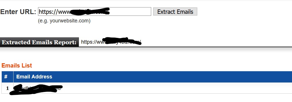 Email Extractor